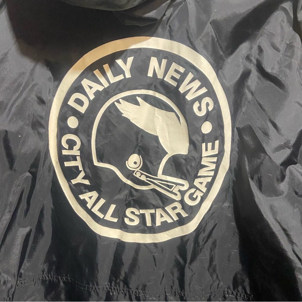 Vintage Philadelphia Eagles City All Star Football Game Windbreaker Jacket - Picture 2 of 7